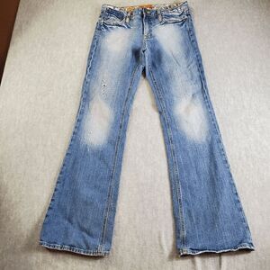 Vigoss Jeans Womens 11 Blue Medium Wash Casual Bootcut Denim